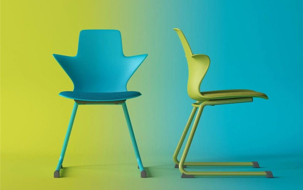 Flow Chair——巧妙利用三角形结构的舒适座